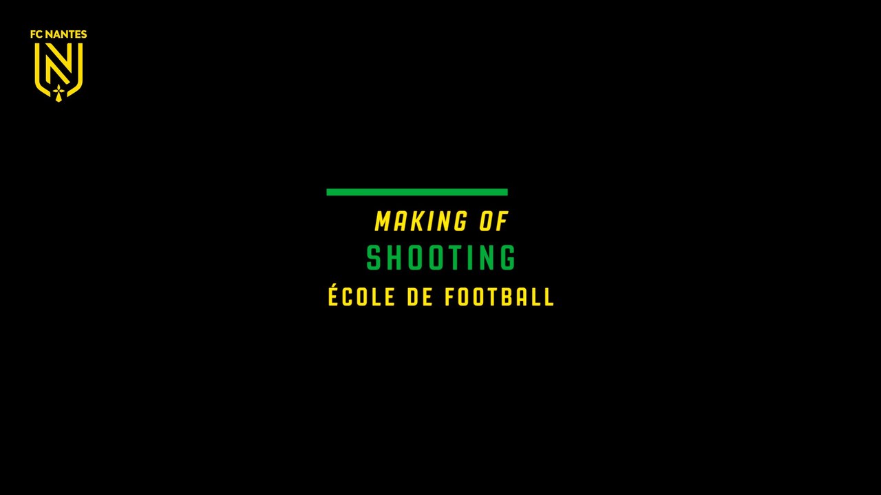 Ecole de foot : making-of des photos officielles