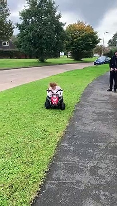 Rough Ride on Remote Control Quad