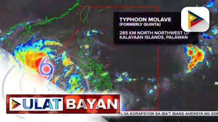 #UlatBayan | Bagyong #QuintaPH, nakalabas na ng PAR