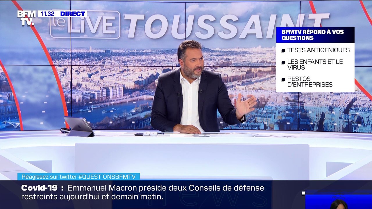 BFMTV répond à vos questions : Le test antigénique est-il plus rapide mais moins fiable ? - 27/10