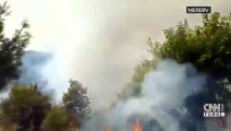 Son dakika.. Mersin'deki yangın yerleşim yerlerini tehdit ediyor | Video