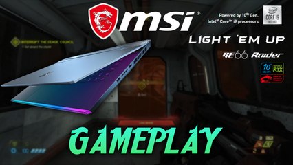 Doom Eternal Gameplay On MSI GE66 Raider Gaming Laptop