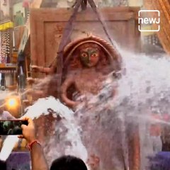 Tridhara Sammilani Comes Up With Innovative Immersion For Durga Idol