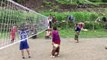 VOLLEY BALL  PLAY NEPALI WOMEN  लुंगीसंग घमासान भलिबल Woman's volleyball Crazy