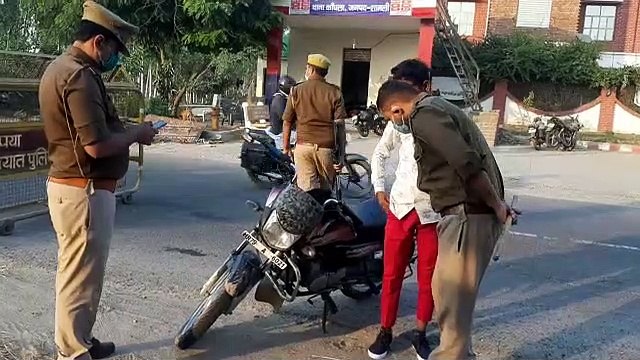 कांधला पुलिस ने मुजफ्फरनगर शामली बॉर्डर पर चला सघन चेकिंग अभियान