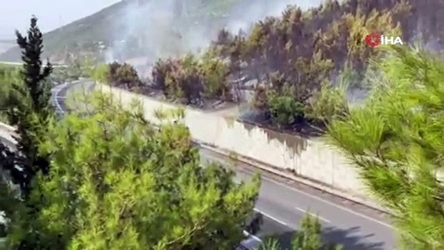 Hataydaki orman yangını yerleşim yerlerine sıçradı