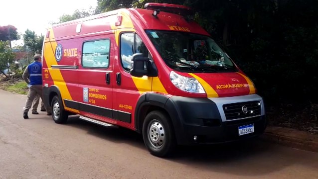 Idosa de 85 anos sofre queda e é socorrida pelo Corpo de Bombeiros