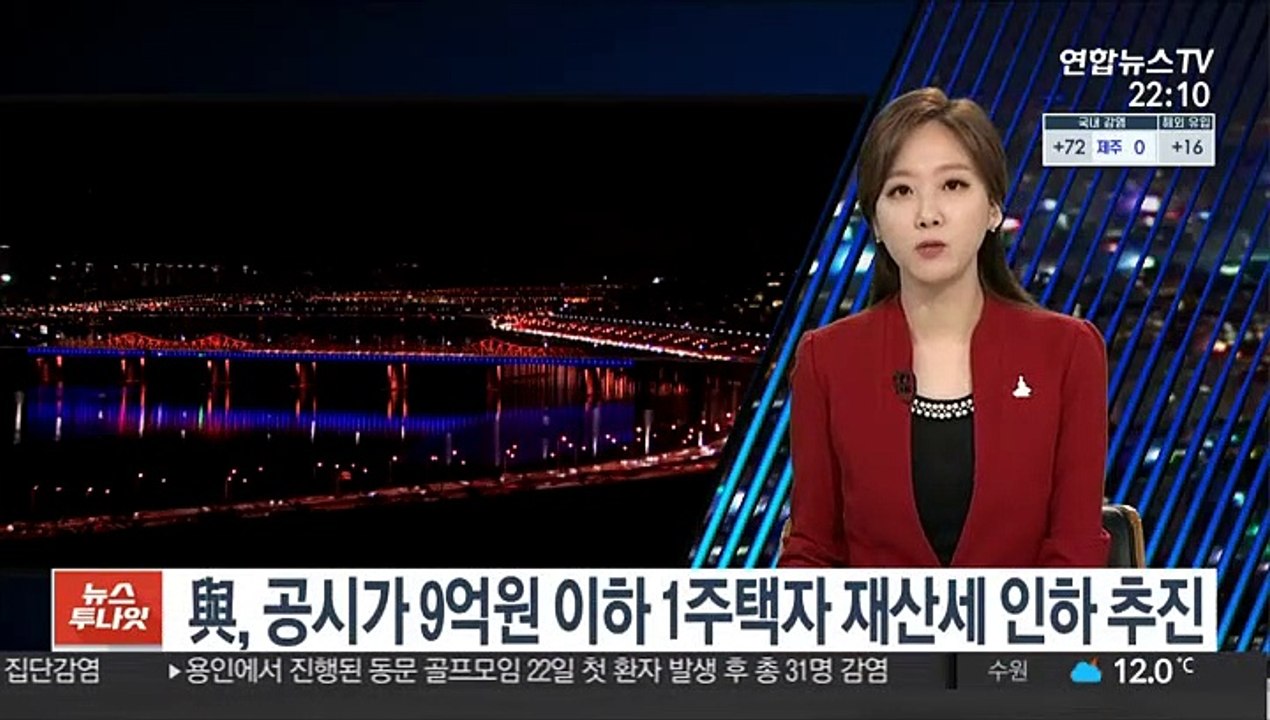 與, 공시가 9억원 이하 1주택자 재산세 인하 추진