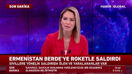 Ermenistan Berde'ye roketle saldırdı