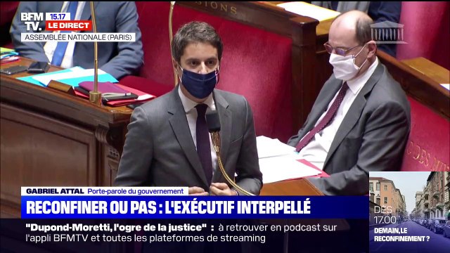 Gabriel Attal: Depuis le début de cette crise, notre seule boussole a été la protection de la santé des Français
