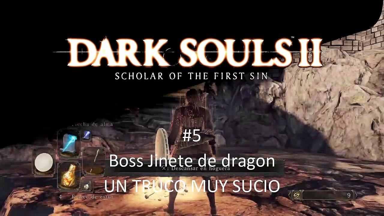 Dark Souls 2 Guia #5 Boss Jinete de dragon - UN...