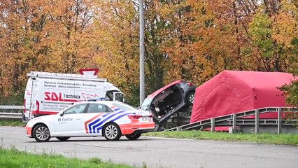 Trois tués après une course poursuite avec la police sur l'E19 à Machelen