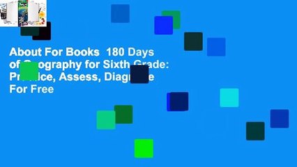 About For Books  180 Days of Geography for Sixth Grade: Practice, Assess, Diagnose  For Free