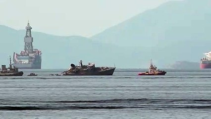 Colisão de embarcações na Grécia