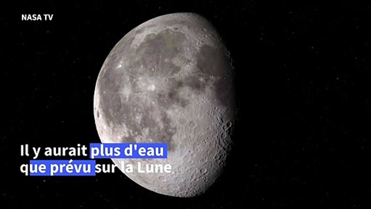 La Lune plus riche en eau qu'attendu
