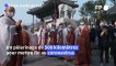 Prier pour que la pandémie prenne fin: des moines arrivent à Séoul après un pèlerinage de 500 km