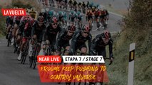 Froome keep pushing to control Valverde - Étape 7 / Stage 7 | La Vuelta 20