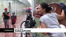 پیست دوچرخه سواری «دایناسورها» در سنگاپور