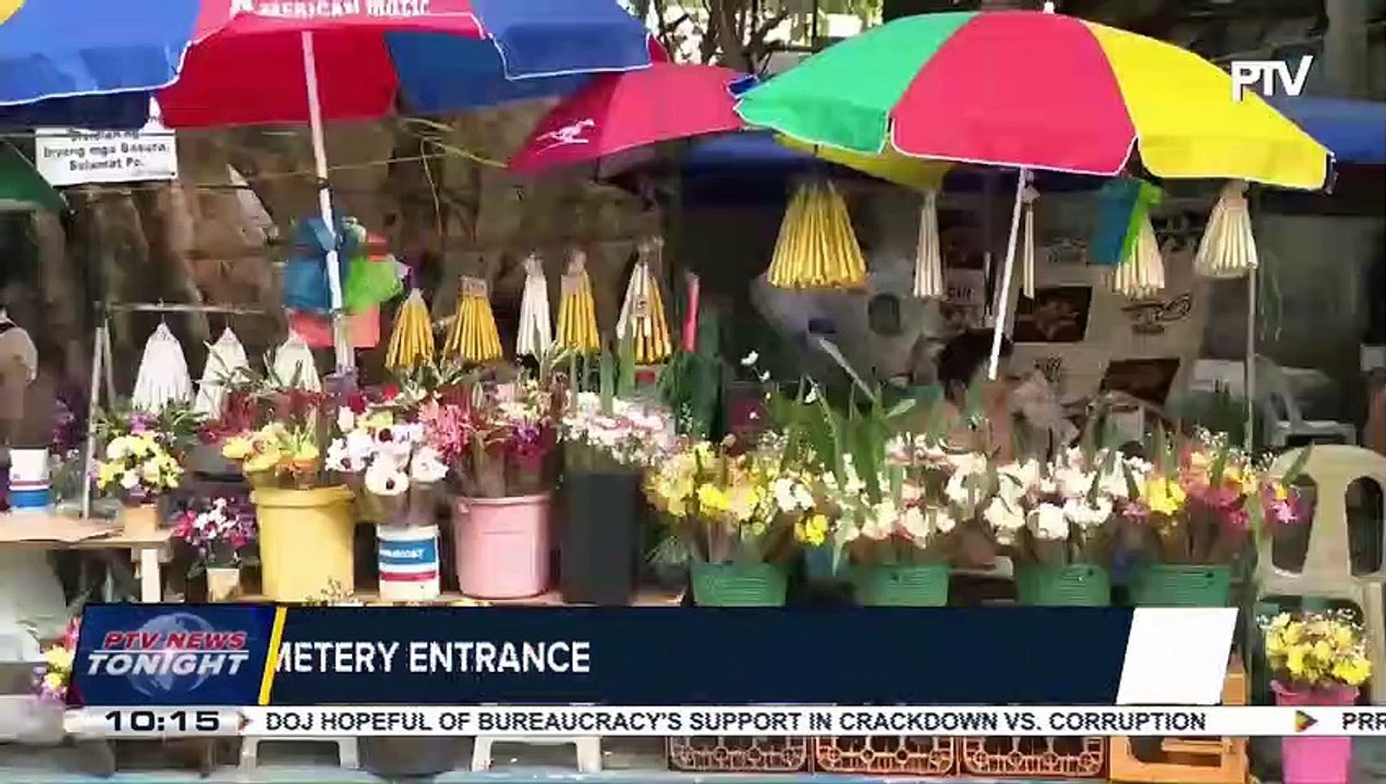 #PTVNewsTonight | Cemeteries to close on 'Undas'