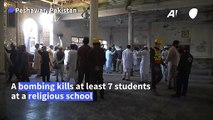 Several killed, dozens wounded in blast at Pakistan religious school