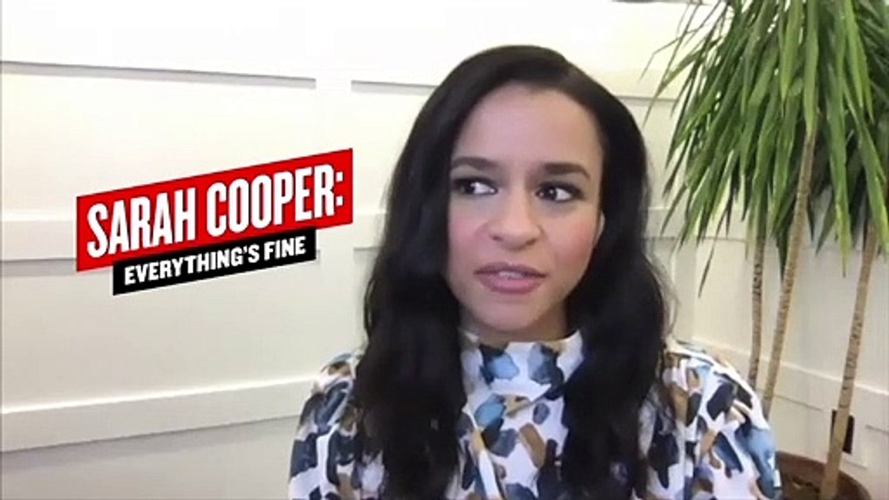 Sarah Cooper on her new Netflix show Everything...