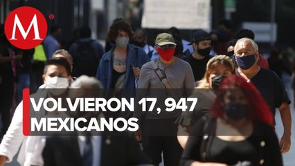 Van 17 mil 947 mexicanos repatriados ante crisis por covid-19