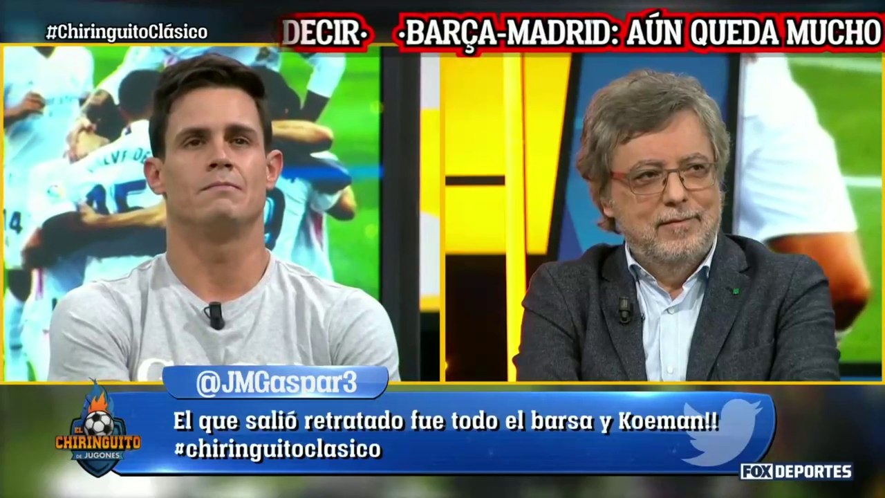 A Edu le duele haber dudado del Real Madrid: El Chiringuito