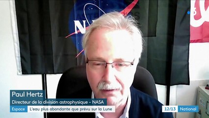 Espace : plus d'eau que prévu dans l'hemisphère Sud de la Lune