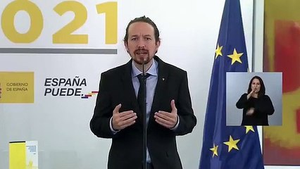 Pablo Iglesias: "Que los que más tienen aporten más"