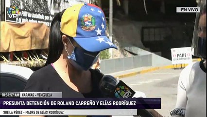 Madre de Elías Rodríguez pidió información sobre la presunta detención de su hijo - Caracas - VPItv