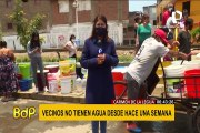 Carmen de La Legua: vecinos llevan una semana sin agua en plena pandemia