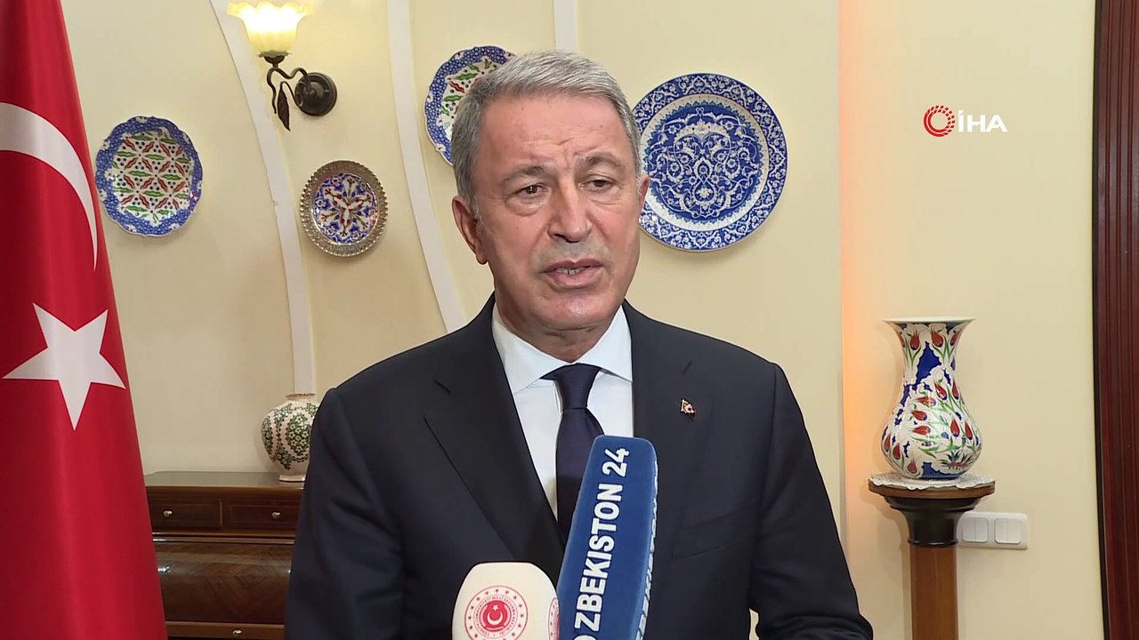 - Bakan Akar: 'Gelecek dönem için ciddi taahhütler içeren görüşmelerimiz oldu'- Akar, Özbekistan Cumhurbaşkanı Mirziyoyev ile görüştü