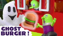 Halloween Ghost Burger with the Funny Funlings and Batman plus a Dinosaur in this Spooky Ghosts Challenge Family Friendly Full Episode English Toy Story for Kids from a Kid Friendly Family Channel