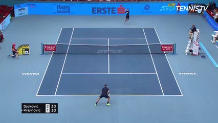 Djokovic shows class to oust Krajinovic