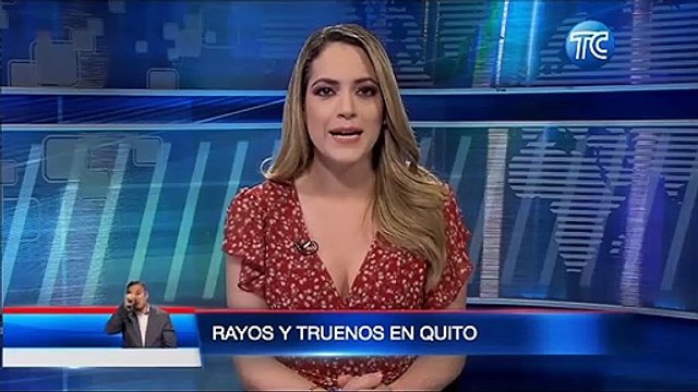 Rayos y truenos en Quito: impresionante imágenes en exclusivas