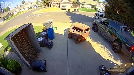 Guy Makes Two Runaway Saves