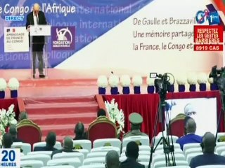 RTG - Le Premier Ministre, Rose Christiane Ossouka Raponda prend part au 80e anniversaire du manifeste de Brazzaville