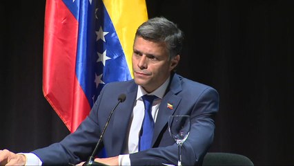 Leopoldo López ve a Sánchez "proactivo" con la causa venezolana