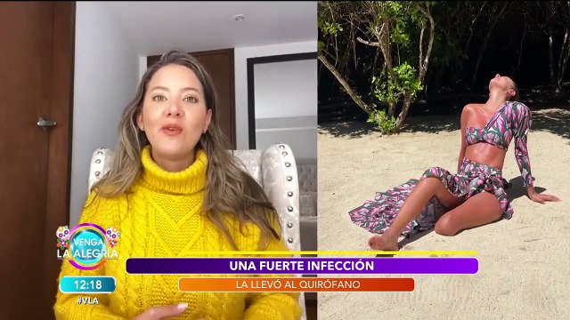 Daniela Álvarez nos dijo cómo fue su recuperación después de perder su pierna. | Venga La Alegría