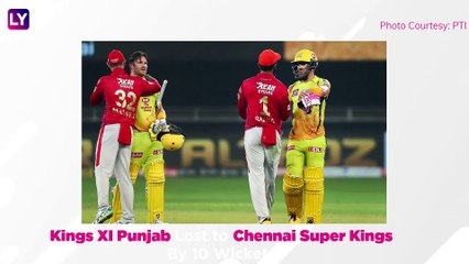 Punjab vs Chennai IPL 2020: 3 Reasons Why Punjab Lost to Chennai