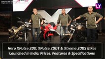 Hero XPulse 200, XPulse 200T Adventure Motorcycles & Xtreme 200S Sports Bike Launched in India