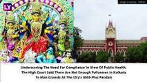 Durga Puja 2020: West Bengal Puja Pandals No-Entry Zones For Visitors, Only Organisers To Be Allowed, Rules Calcutta High Court