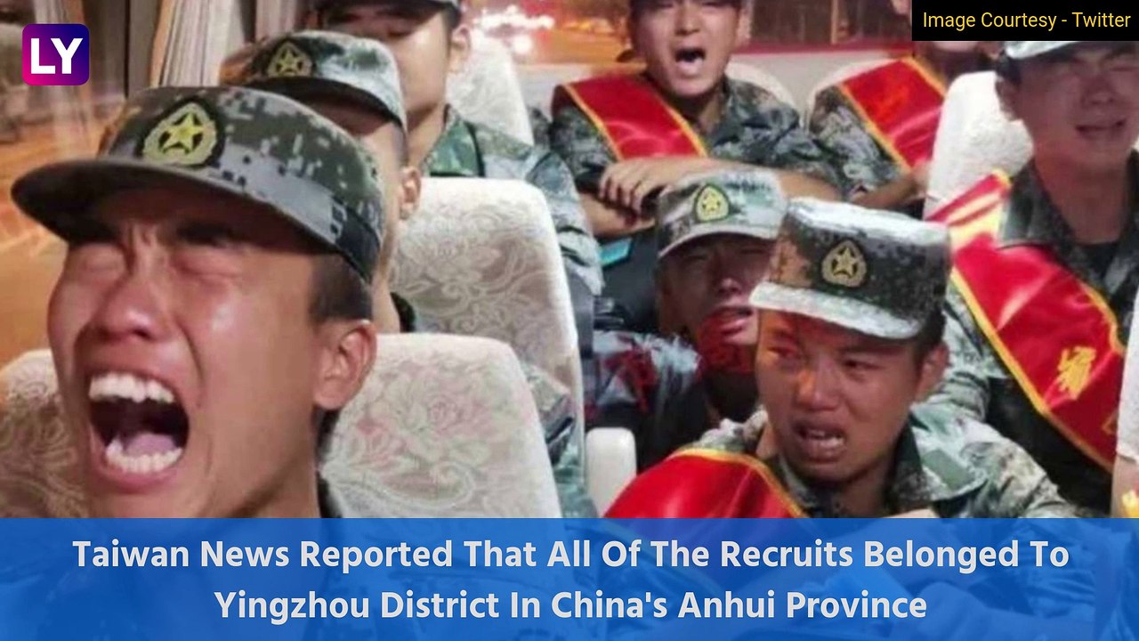 PLA Soldiers 'Crying' As They Travel To LAC? He...