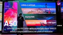 Samsung Galaxy A50, Galaxy A30 & Galaxy A10 Smartphones Launched in India