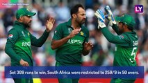 Pakistan vs South Africa Stat Highlights ICC CWC 2019: PAK Beat SA by 49 Runs