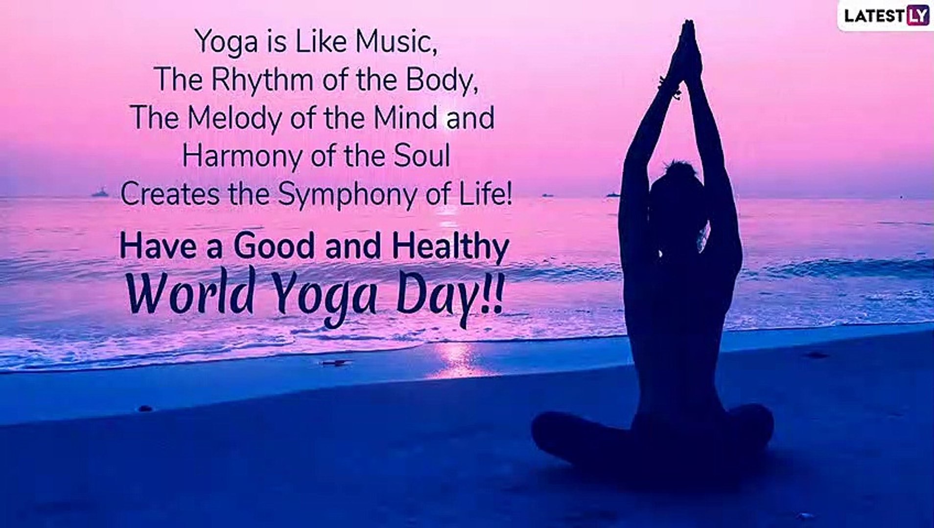 Happy Yoga Day 19 Wishes Messages And Quotes To Send Greetings On International Day Of Yoga Video Dailymotion
