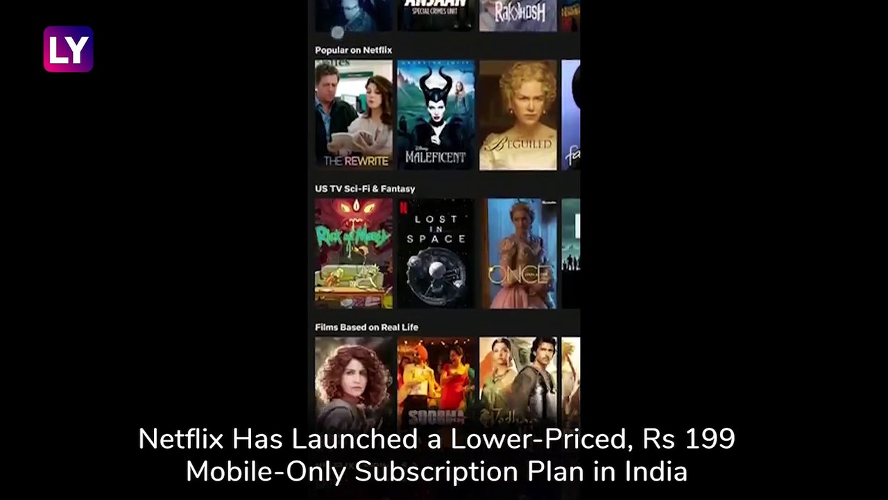 Netflix India: Streaming Giant Launches Rs. 199...