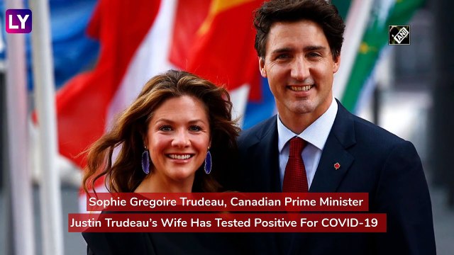 Justin Trudeau, Canadian PMs Wife Sophie Gregoire Trudeau Tests Positive For Coronavirus