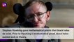 Stephen Hawking Death Anniversary: Notable Theories by British Scientist