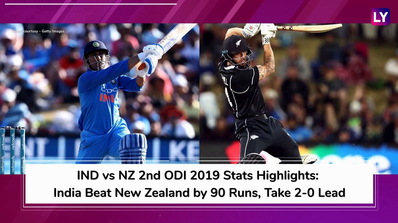 IND vs NZ, 2nd ODI 2019 Preview: India Aims to Double Their Lead, New Zealand Look to Draw Level